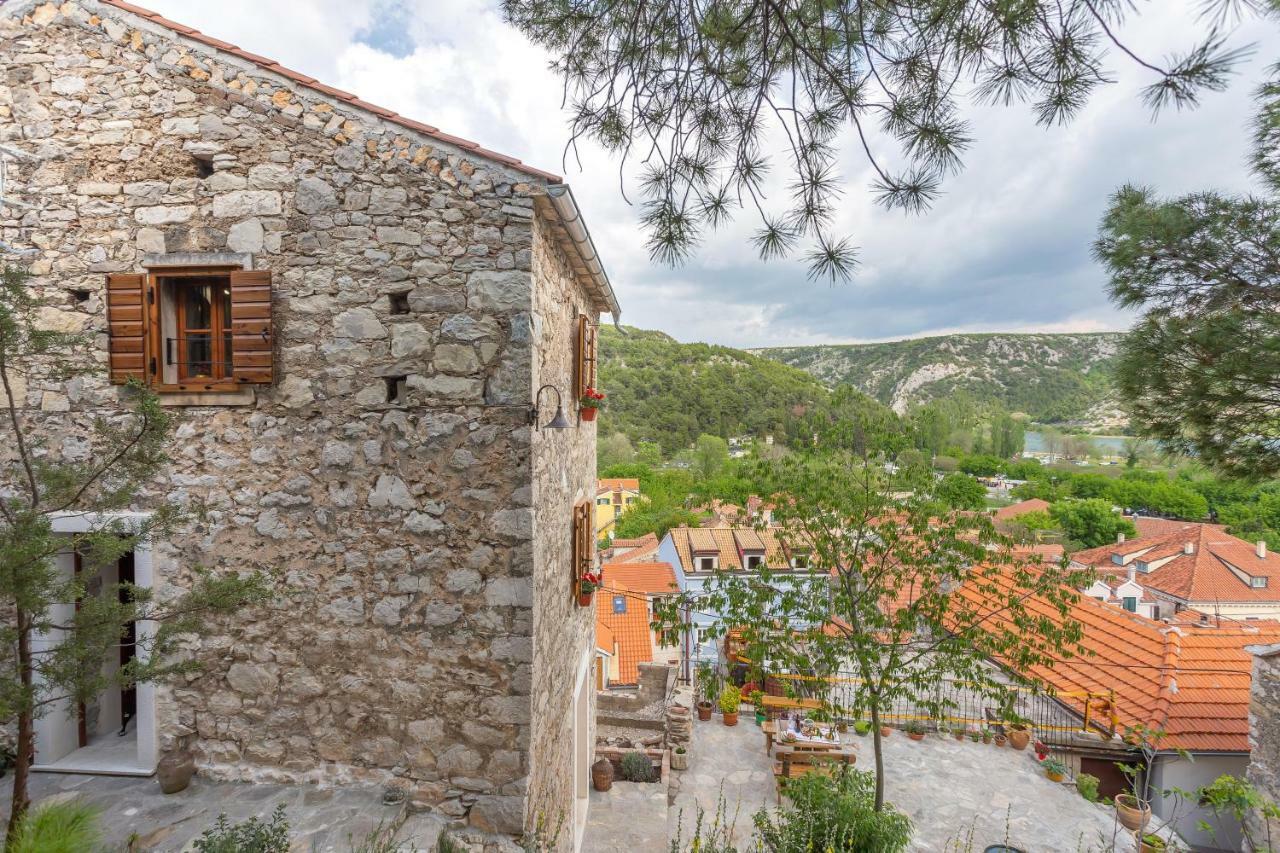 Villa Rustica house Skradin Esterno foto