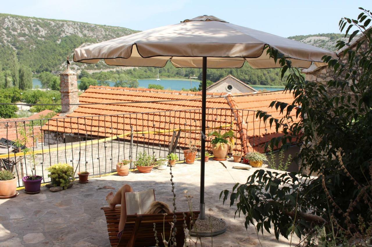 Villa Rustica house Skradin Esterno foto