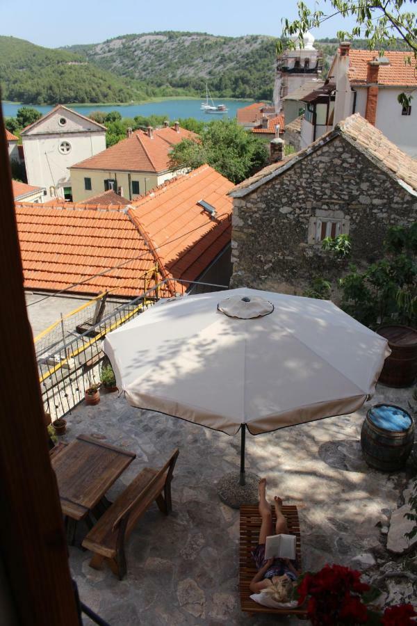 Villa Rustica house Skradin Esterno foto