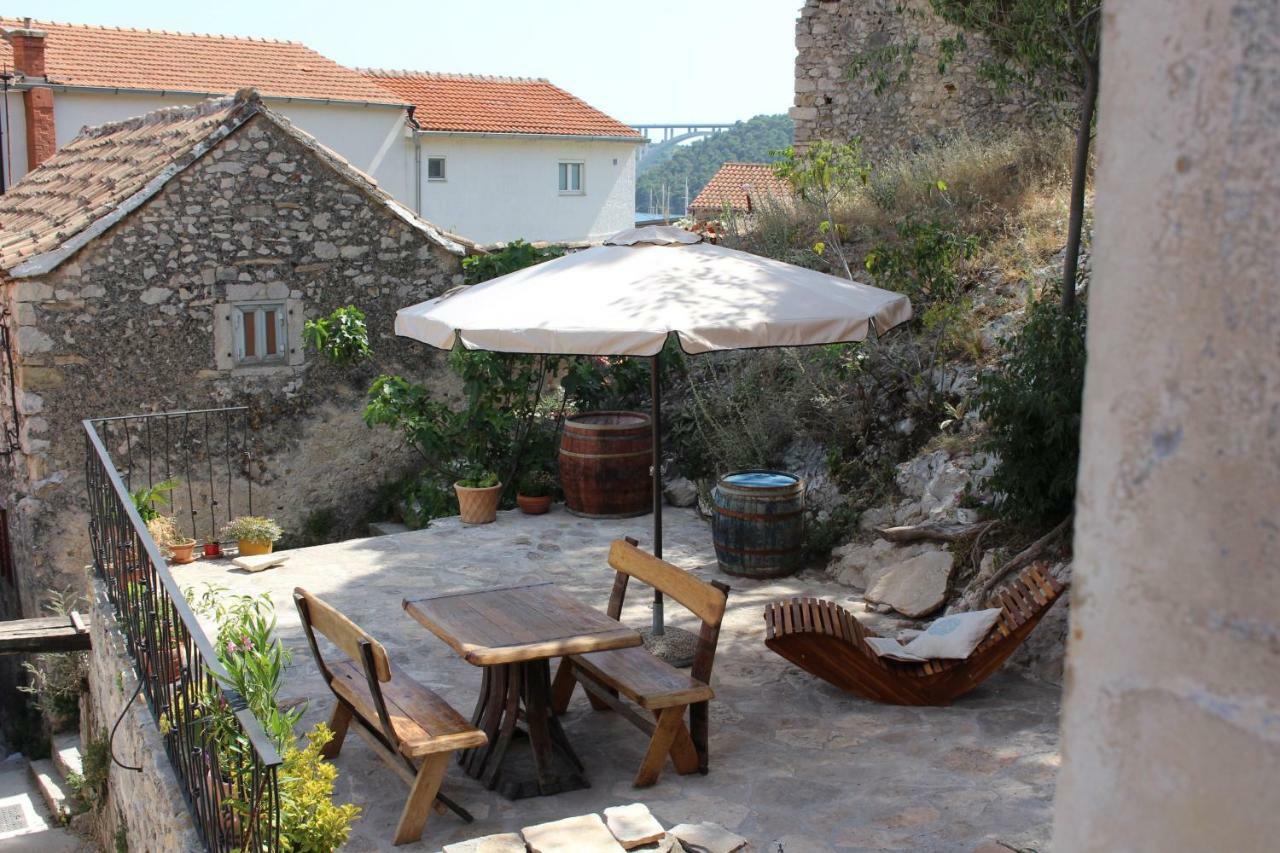 Villa Rustica house Skradin Esterno foto